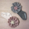 Baby Socks With Large Flower
